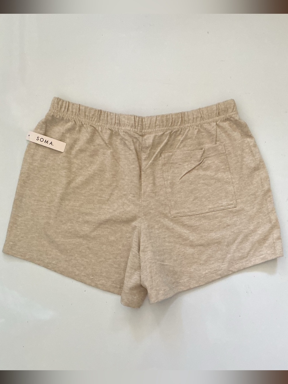 Soma Most Loved Cotton Sleep Shorts Heather Shel - Picture 2 of 5